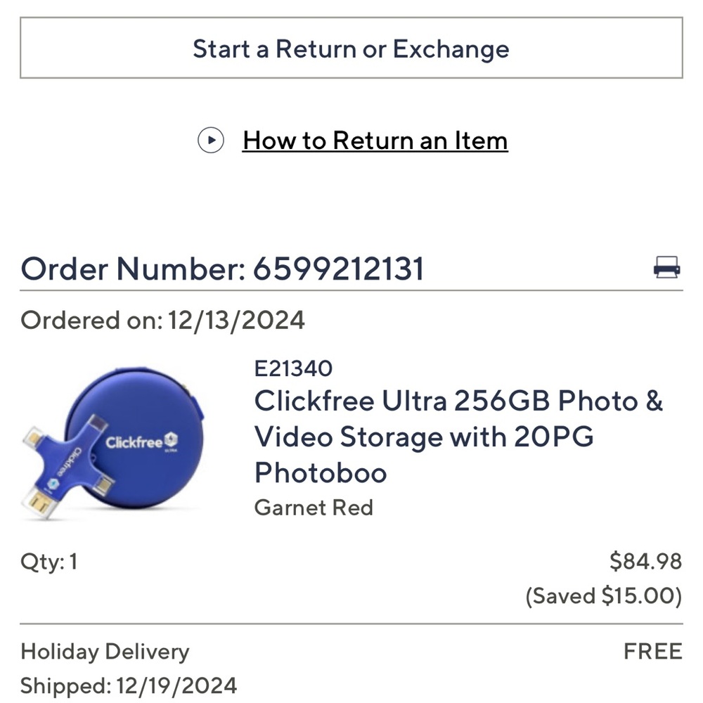 QVC Red Mobile Data Backup Adapter - Picture 5 of 5